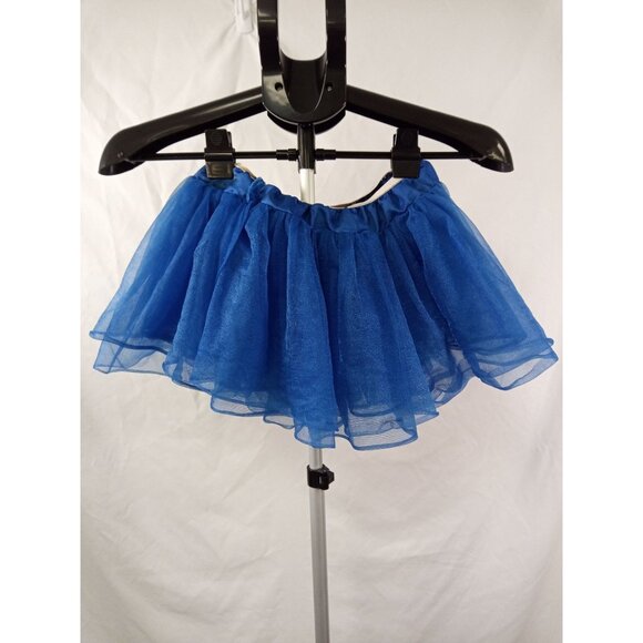 Amscan Kid's Blue Costume Tutu 3 Layer Blue Size S/M - Picture 1 of 4